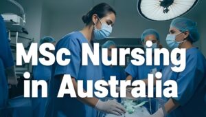 msc nursing in australia